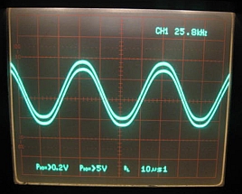 Sinus 25.8kHz (micro)