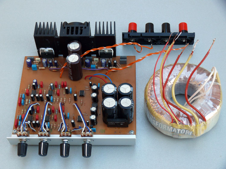 HF-2006 - Pločica i Torusni Transformator